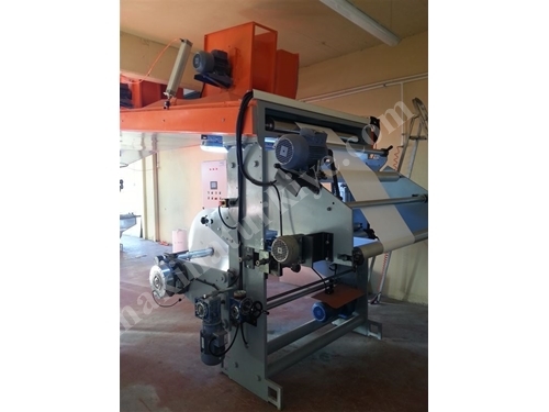 Machine de laminage d'étiquettes avec unité de marquage AL ELM Mayerbar