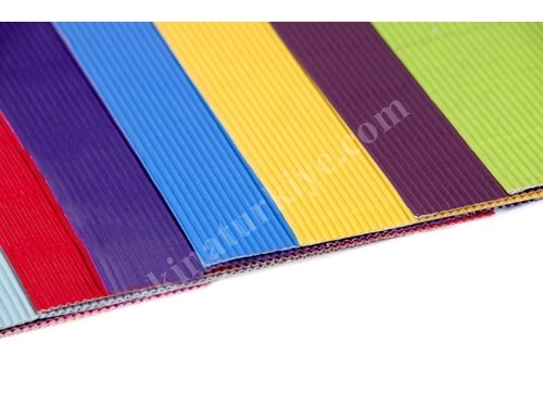 Colorful Corrugated Papers