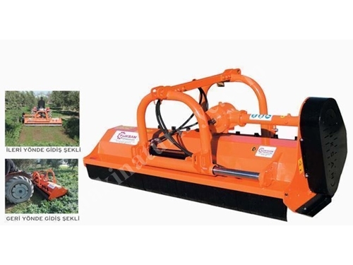 Turbolik Çift Yönlü Ot Ve Sap Parçalama Hidrolik Gezerli - 200 Cm