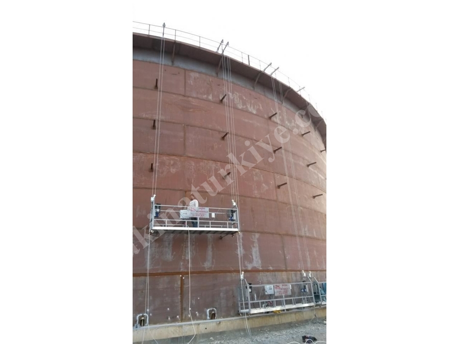 Sepetten Motorlu Asma İskele 500 Kg Kapasite