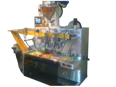 Meyva Tozu Dolum Makinası - Yatay Toz Dolum Ve Paketleme Makinesi - 7