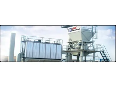 Elibol Batch Typ Asphaltmischanlage Kapazität 40 Tonnen/Stunde