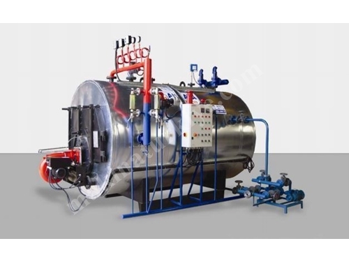 Liquid and Gas Fuel Fired Steam Boiler (Wet Back)