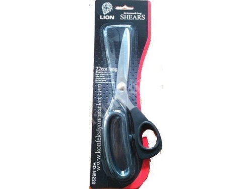5220 ( 22 Cm ) Plastic Handle Medium Size Tailor Scissors