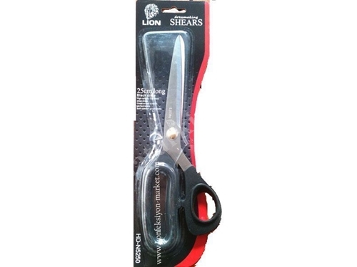 5250 (25 cm) Plastic Handled Large Size Tailor Scissors