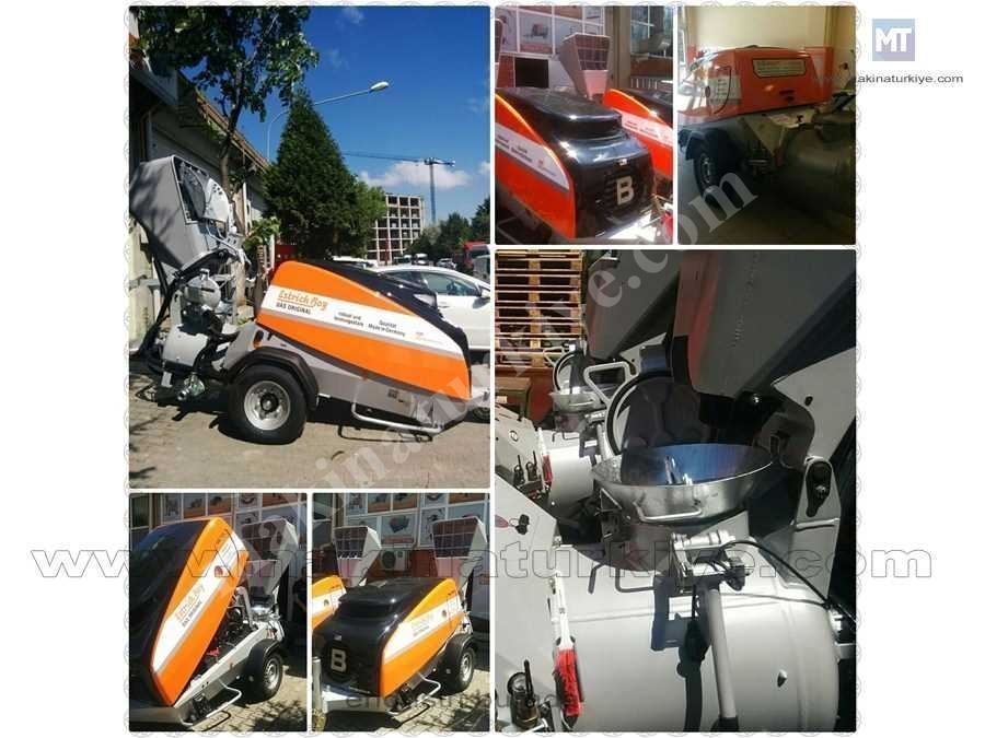 DC 550 BS Brinkmann Kepçeli Kürekli 4 Silindir  Şap Makinesi