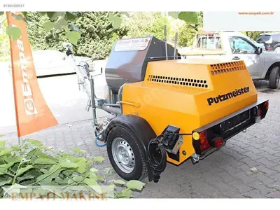 Putzmeister P13 EMR Kara Sıva Makinası
