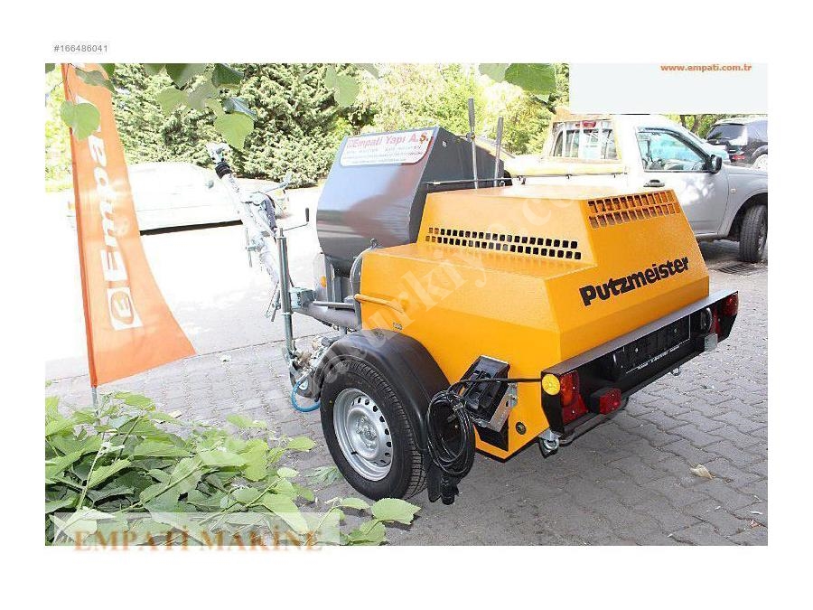 Putzmeister P13 EMR Kara Sıva Makinası