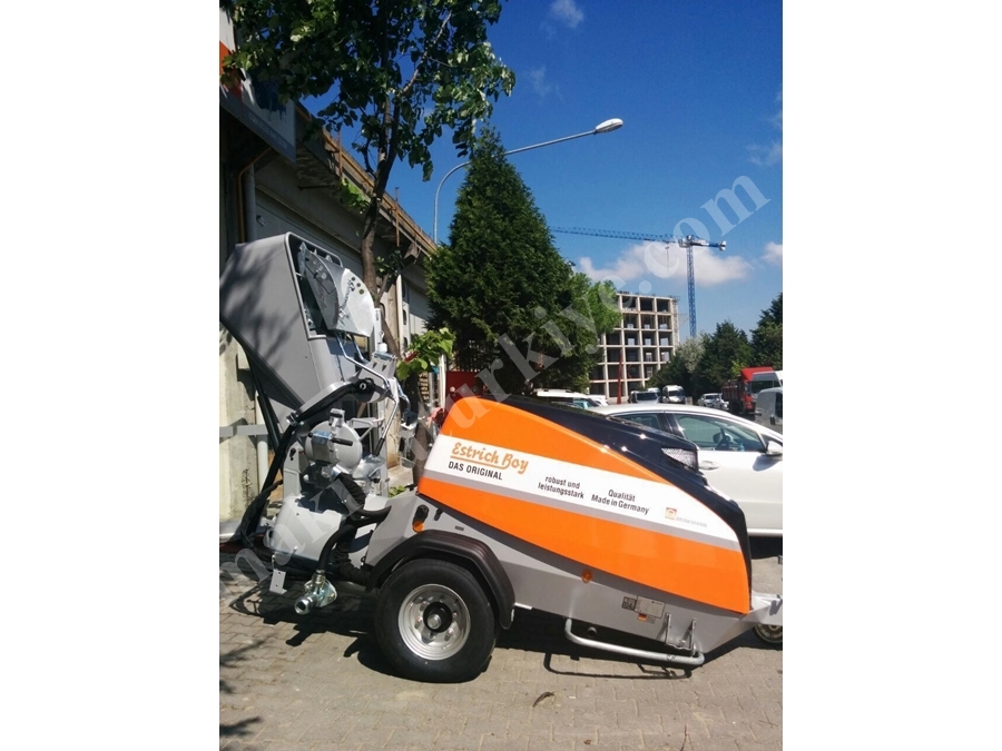 DC 550 BS Kepçeli, Kürekli Brinkmann Şap Makinesi 