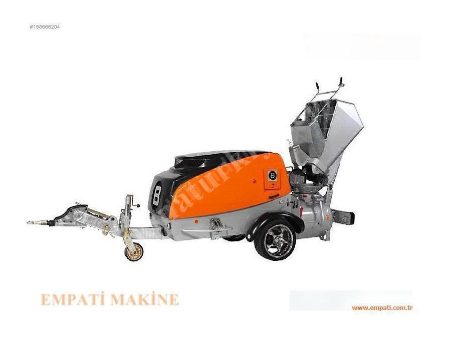 DC 550 BS Kepçeli, Kürekli Brinkmann Şap Makinesi 