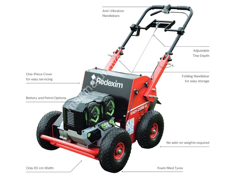 Machine à aération de sol motorisée