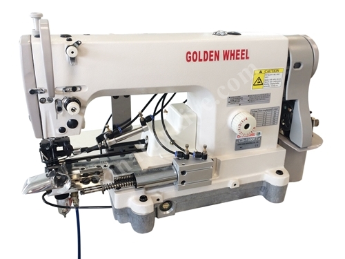 CS 7390FT Elektronik Büyük Mekikli (Kot) Paça Kıvırma Makinası 