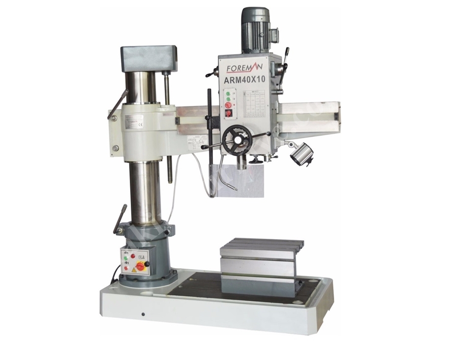 Radyal Matkap Tezgahı 40 mm - Foreman ARM40x10