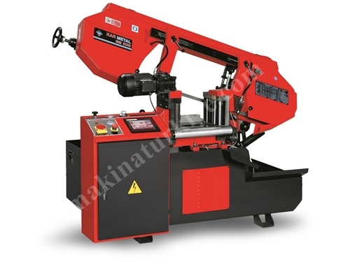 300 mm PLC Metal Şerit Testere Makinası - KMT 300 ODG PLC