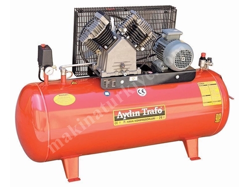 Pistonlu Hava Kompresörü - 200 Lt  Aydın Trafo 22-220M