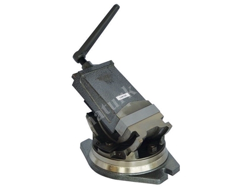 Matkap Tezgahı Mengenesi İki Açılı - 125 Mm