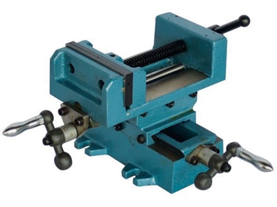 Matkap Tezgahı Mengenesi İki Kızaklı - 100 Mm