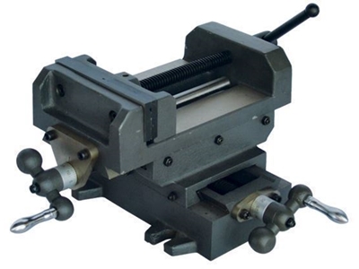 Matkap Tezgahı Mengenesi İki Kızaklı - 160 Mm - 0