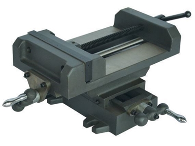 Matkap Tezgahı Mengenesi İki Kızaklı - 200 Mm - 0