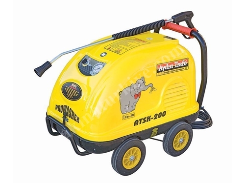 Soğuk Oto Yıkama Makinası 250 Bar - 13 Lt/Dk  Aydın Trafo ATSK 250-7,5