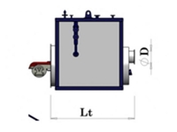 Générateur de vapeur compact 1500 Kg/h KBJ 1500 - 3