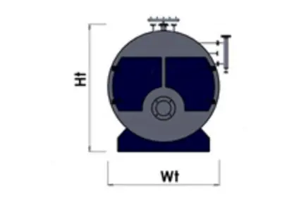 3-pass 55 M2 Scotch Type Steam Boiler