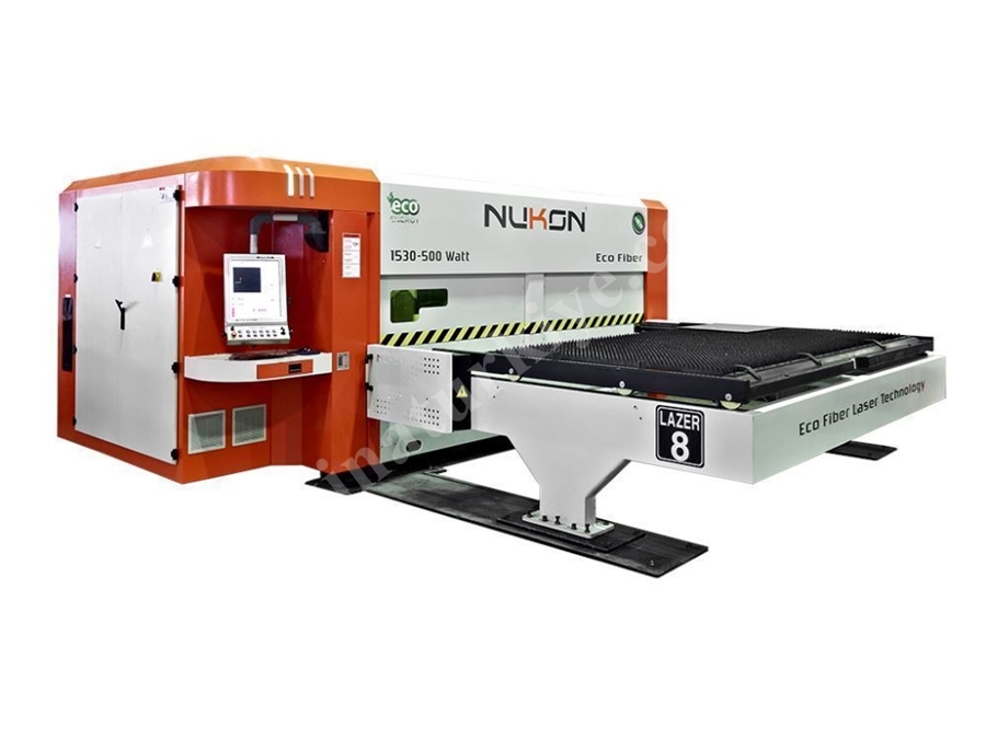 500 Watt Fiber Lazer Kesim Makinası