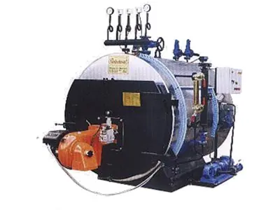 200 Kg / Hour Reverse Pressure Steam Boiler
