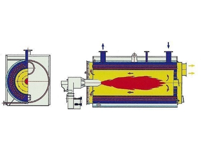 200000 Kcal / Saat Karşı Basınçlı Buhar Kazanı	 - 5