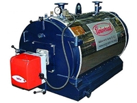(TURK-600) 600000 Kcal / Hour Counter Pressurized Hot Water Boiler - 0