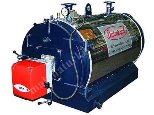 (TURK-600) 600000 Kcal / Hour Counter Pressurized Hot Water Boiler