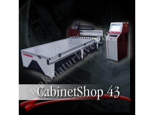 Cnc Ahşap İşleme Makinası - Cabinetshop 43