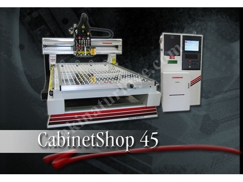 Machine de traitement du bois CNC - Cabinetshop 45