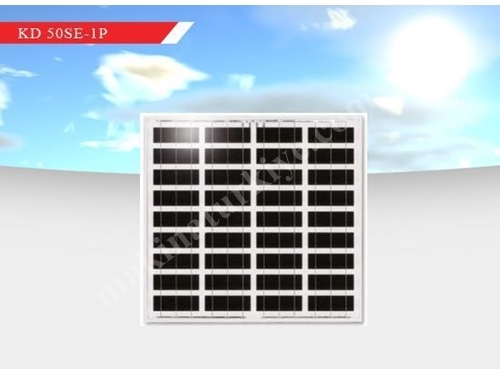 KD 50SE 1P (50 Watt) Güneş Paneli 