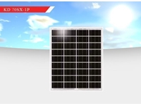 KD 70SX 1P (70 Watt) Güneş Paneli  - 0