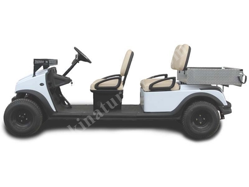 4 Kişilik 4,5 kW Elektrikli Golf Arabası 