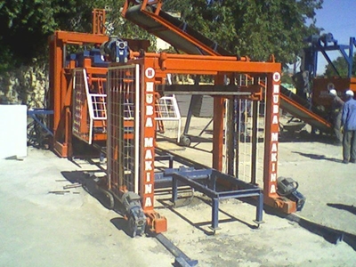 Manuel Beton Parke, Bordür ve Briket Makinası - 3