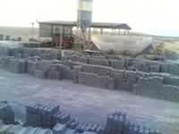 Manuel Beton Parke, Bordür ve Briket Makinası
