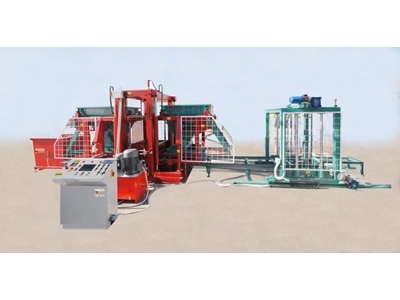 BPM 25 Beton Parke Bordür Ve Briket Makinası( Otomatik ) - 9