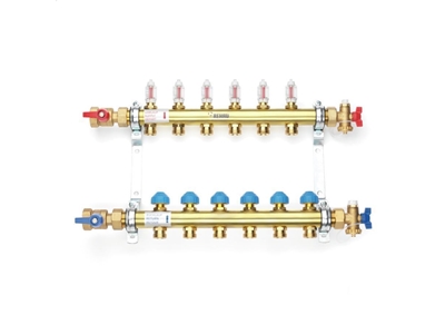 HKV D Collector Technique Underfloor Heating System - 1
