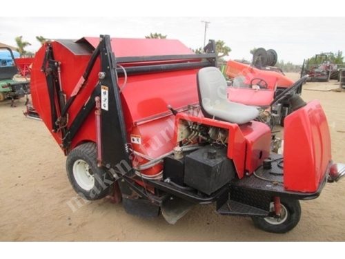 Gazlı 19 Hp Çim Süpürge Makinası 