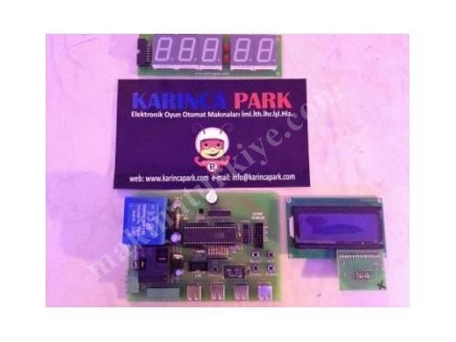 Time Control Circuit Automatic Token Card