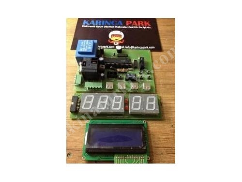 Time Control Circuit Automatic Token Card