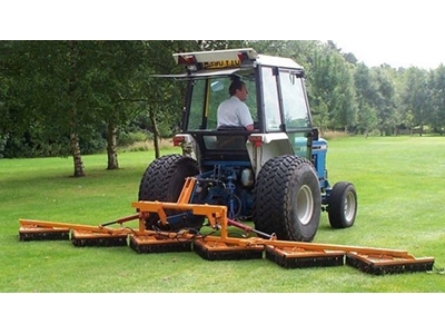 535 Cm Sisis Flexibrush Traktöre Arkası Çim Fırçası  - 0