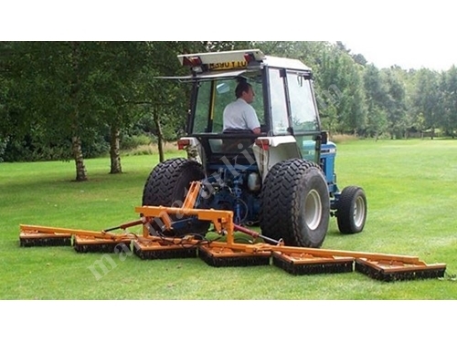 535 Cm Sisis Flexibrush Traktöre Arkası Çim Fırçası 