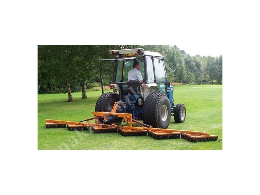 535 Cm Sisis Flexibrush Traktöre Arkası Çim Fırçası 