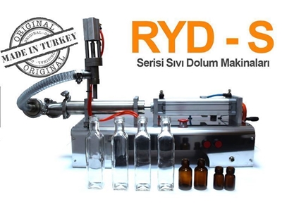 10-220 ML Tek Nozullu Yarı Otomatik Sıvı Dolum Makinası - 1