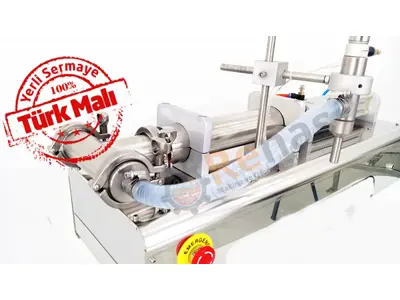 Machine de remplissage de produits liquides semi-automatique à une buse RYD S200 (10-220 ml)