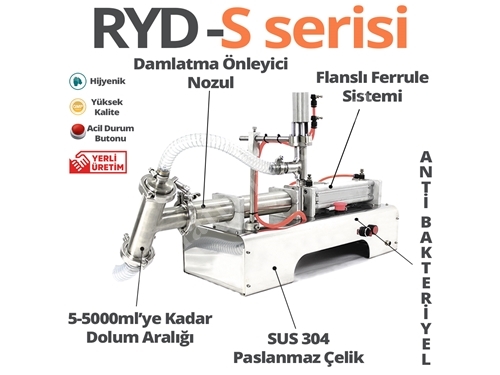 RYD S2500 Semi-Automatic Single Nozzle Liquid Product Filling Machine