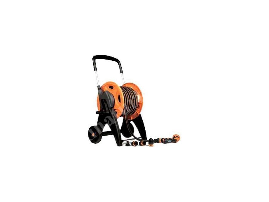 Hortumlu Makara 1/2 25 Mt Profesyonel Tabancalı